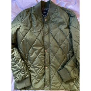 Banana Republic Olive Bomber Jacket